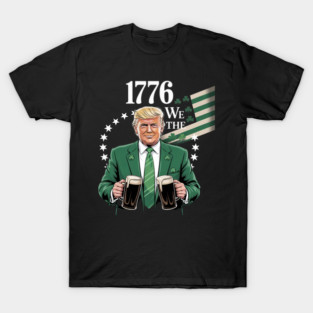 Trump Make St Patrick's Day Great Again Irish Shamrock T-Shirt