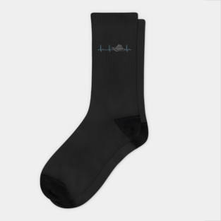 Cruise Heartbeat For Vacationers On A Cruise Socks