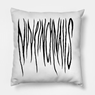 Nine Inch Nails - Hand lettering Pillow