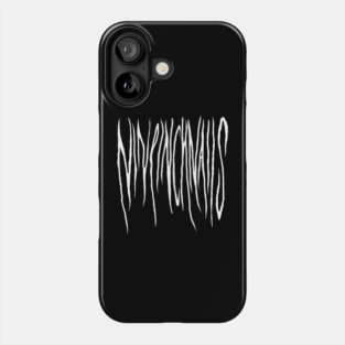 Nine Inch Nails - Hand Lettering - Inverted Phone Case