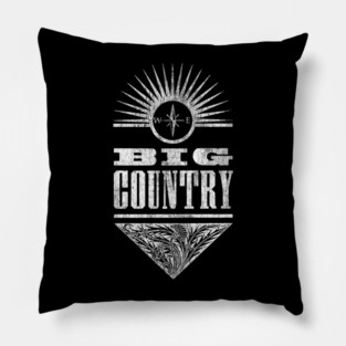 Big Country Band logo Pillow