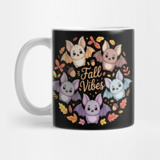 Bat Fall Vibes Fall Season Mug