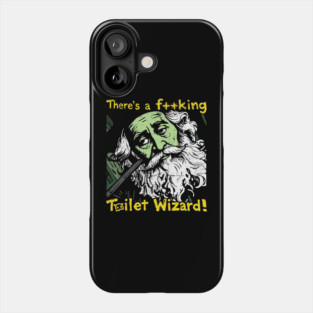 Toilet Wizard Phone Case