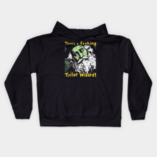 Toilet Wizard Kids Hoodie