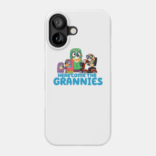 Cute Bluey Come Here The Grannies Bluey Vintage Cartoon Phone Case
