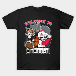 Bengals Reds Cincinnati Sports -TH2 Sport #151 T-Shirt