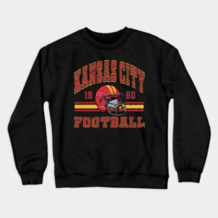 Kansas City Chiefs Retro Vintage Chiefs Football 1960 Classic Crewneck Sweatshirt