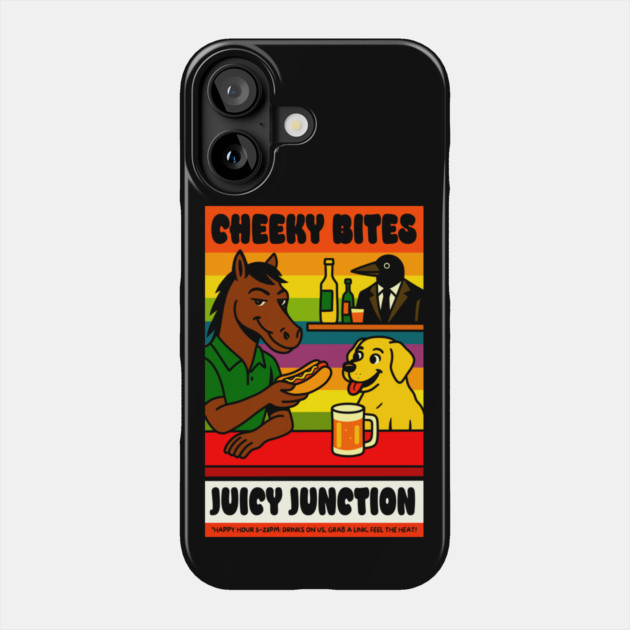 CHEEKY BITES Phone Case by Fabrik