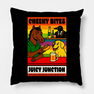 CHEEKY BITES Pillow