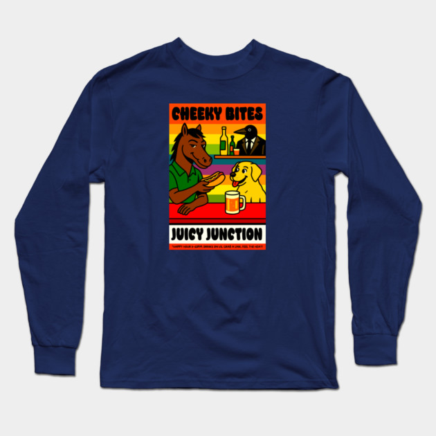CHEEKY BITES Long Sleeve T-Shirt by Fabrik