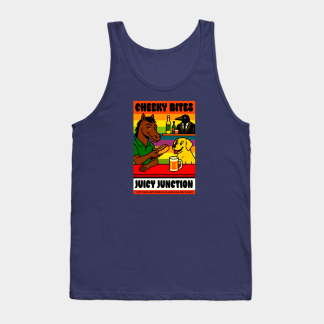 CHEEKY BITES Tank Top by Fabrik