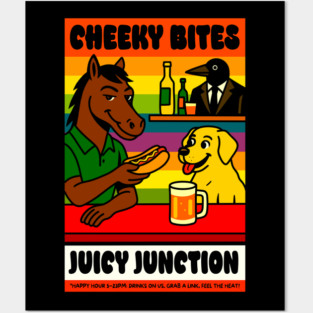 CHEEKY BITES Posters and Art