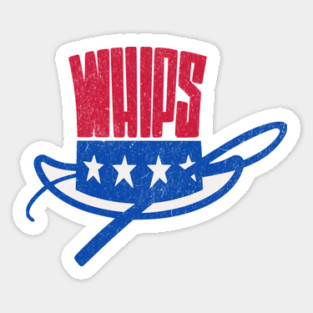 Defunct Washington Whips Soccer Team 1960s Sticker