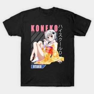 Anime Devil's High School T-Shirt - Rias Gremory Design Baumwolle