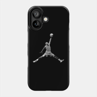 JORDAN AIR WHITE Phone Case