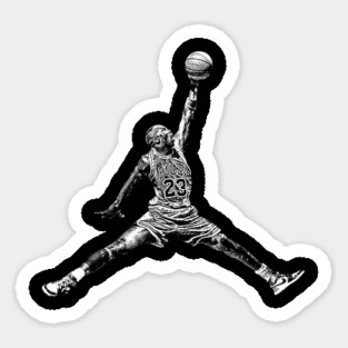 JORDAN AIR WHITE Sticker