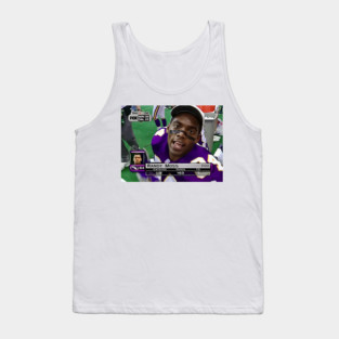 90s 00s Thanksgiving Football Randy Moss - Vikings Tank Top