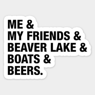 Arkansas Summer Plans - Beaver Lake Sticker