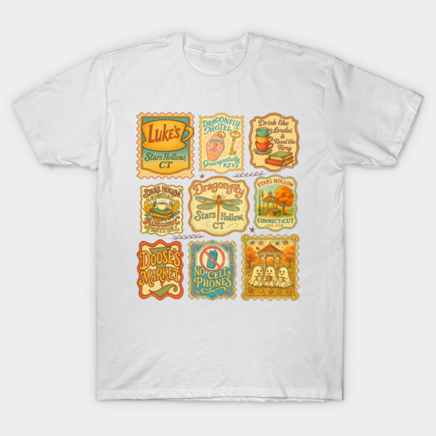 Stars Hollow Lukes Diner Stars Hollow T-Shirt TeePublic