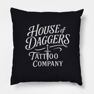 House of daggers tat co Pillow