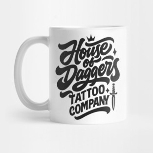 The House of daggers tattoo Company Mug
