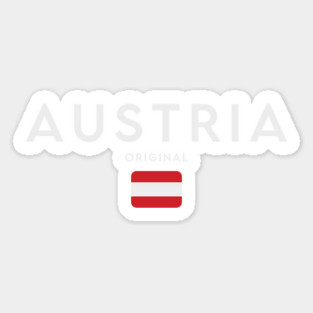 Austria flag, austrian flag Magnet