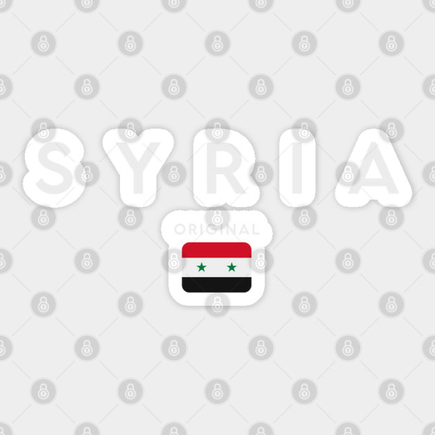 Syria flag, syrian flag Sticker by eka123
