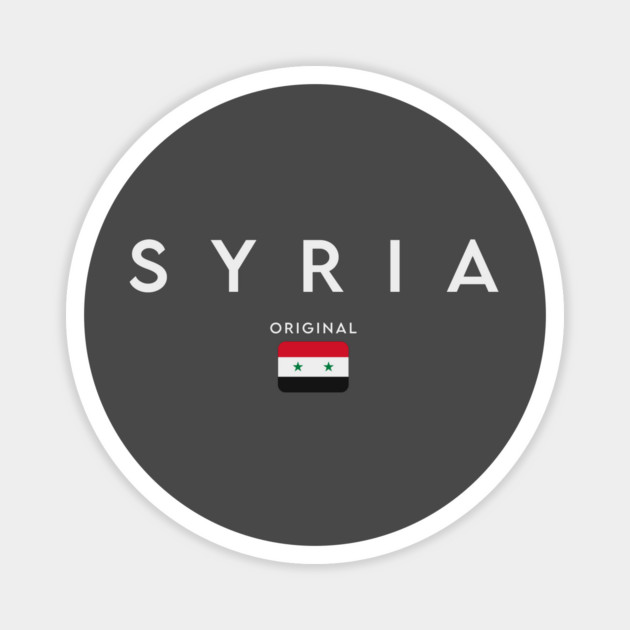Syria flag, syrian flag Magnet by eka123