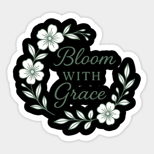 Bloom With Grace Christian Gift Magnet by Nina's Store 1