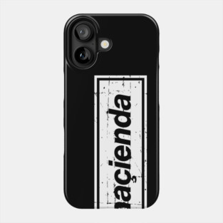 Hacienda Club Manchester Indie Music Mancunian White Phone Case