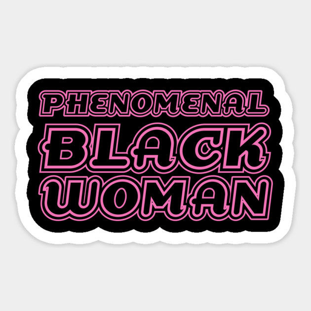 Phenomenal Black Woman, Black Queen, Black Girl Magic, African American Woman Magnet by UrbanLifeApparel
