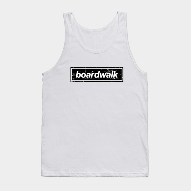 Boardwalk Club Manchester Indie Music Mancunian Black Tank Top by Butter Creative