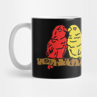 three little bird love Mug