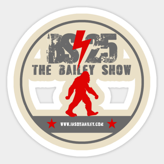 THE BS Bigfoot Sticker by BPX (Bailey Podcast XChange) Merch
