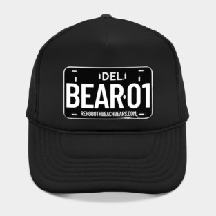 REHOBOTH BEACH DELAWARE BLACK BEAR TAG Hat