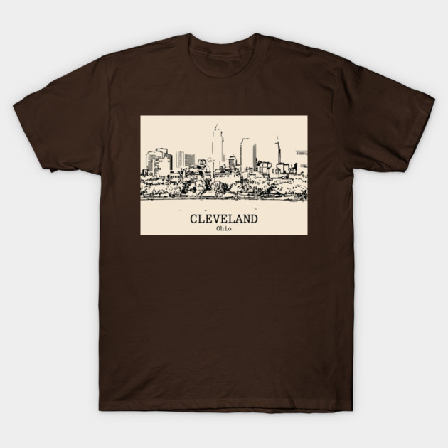 Cleveland - Ohio T-Shirt by Lakeric