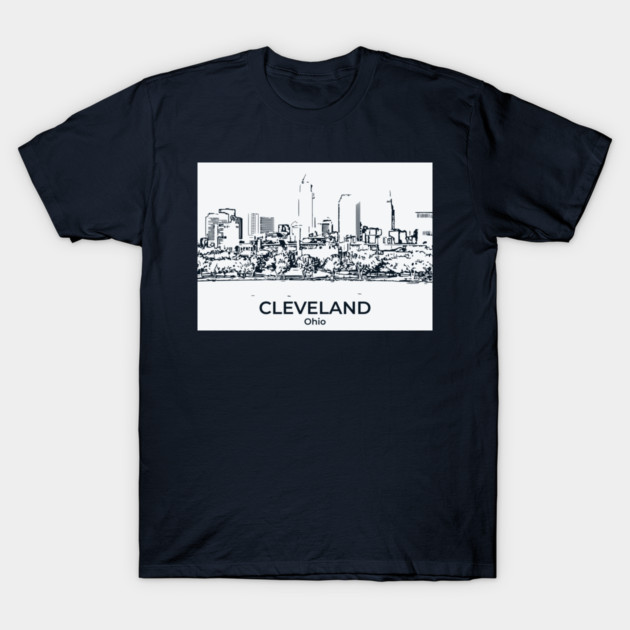 Cleveland - Ohio T-Shirt by Lakeric