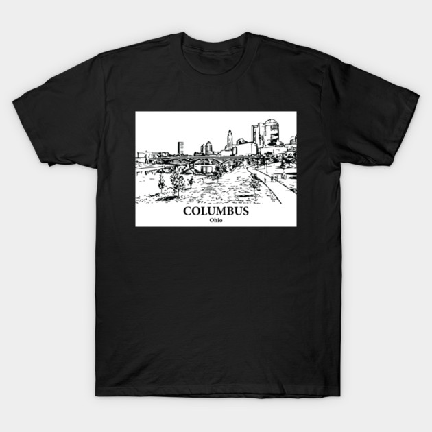 Columbus - Ohio T-Shirt by Lakeric