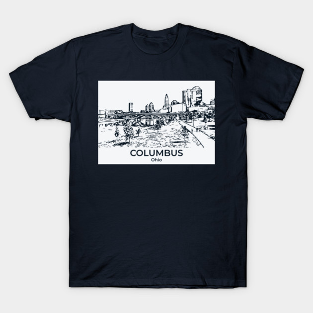 Columbus - Ohio T-Shirt by Lakeric