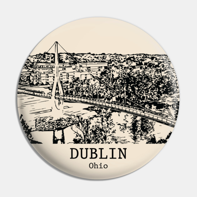 Dublin - Ohio Pin by Lakeric