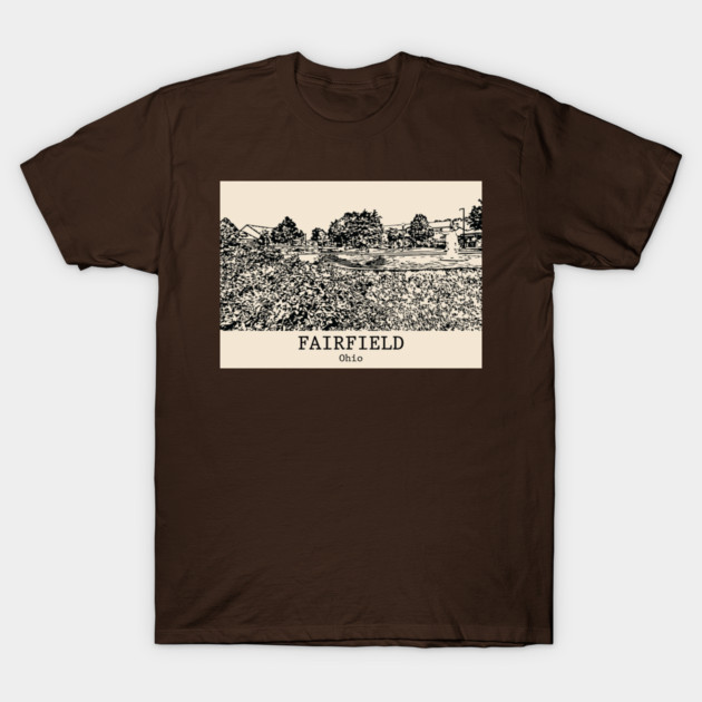Fairfield - Ohio T-Shirt by Lakeric