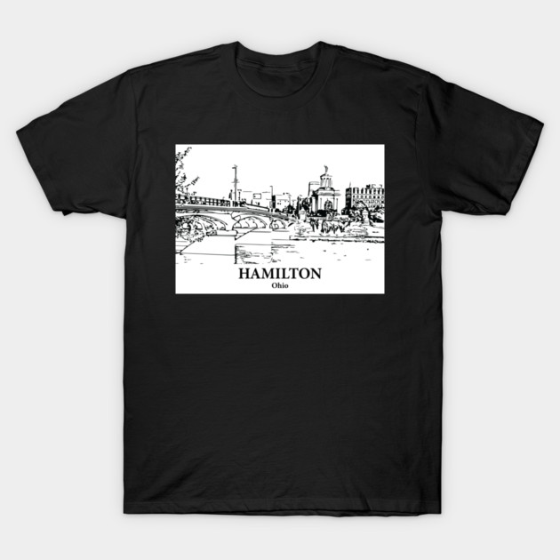 Hamilton - Ohio T-Shirt by Lakeric