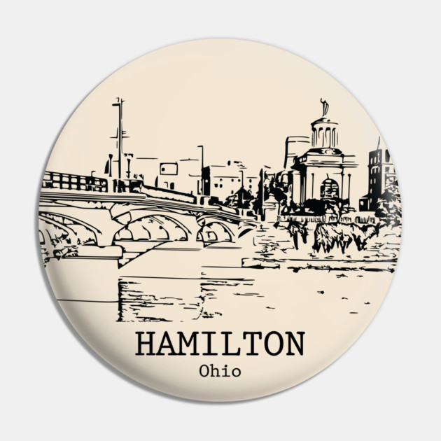 Hamilton - Ohio Pin by Lakeric