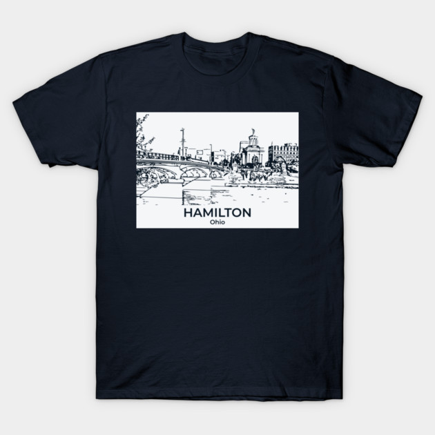 Hamilton - Ohio T-Shirt by Lakeric