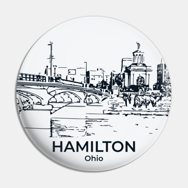 Hamilton - Ohio Pin by Lakeric