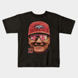 Bo Nix Big Face Signature Kids T-Shirt