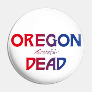 Oregon Deadhead Pin