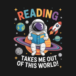 Book Lovers Cute School Reading T-Shirt