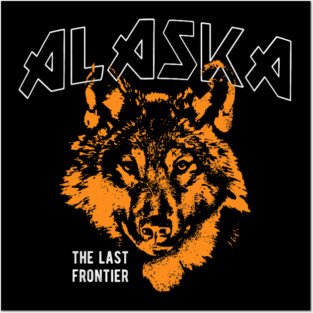 Last Frontier Wolf of Alaska Posters and Art