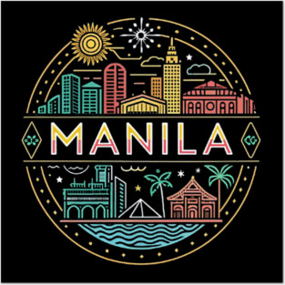 MANILA Posters and Art
